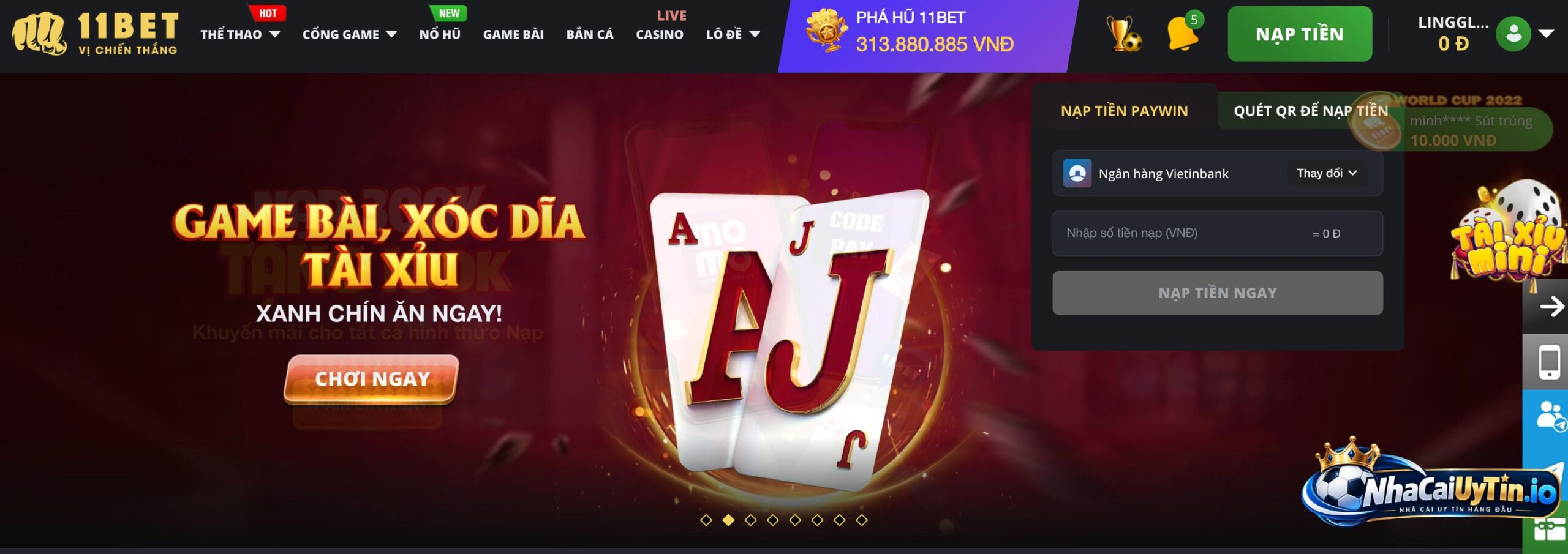 11bet là một thương hiệu quen thuộc trong cộng đồng