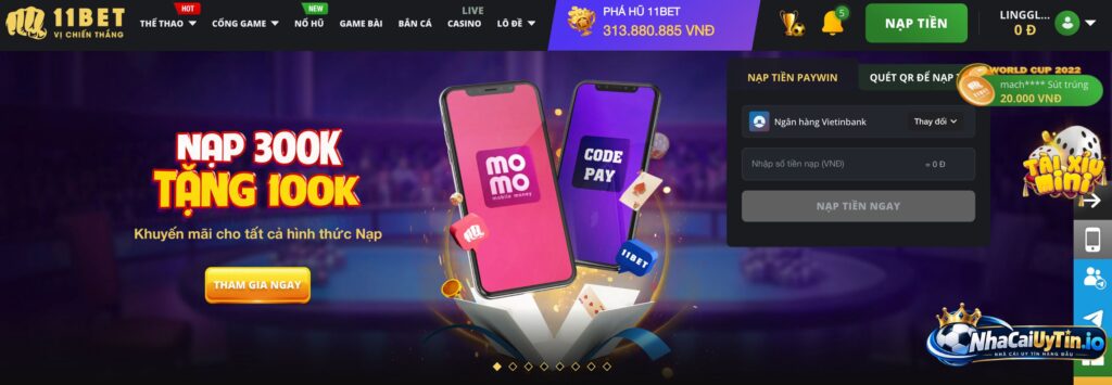 11bet sở hữu nhiều điểm đáng chú ý