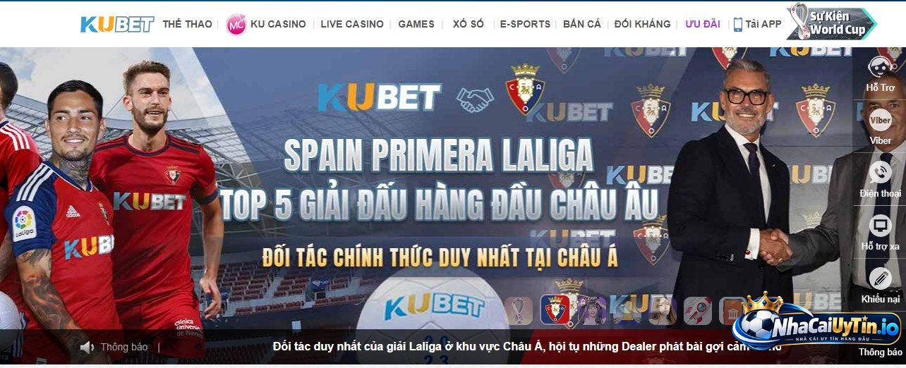 Kubet là thương hiệu đã hoạt động trong nhiều năm