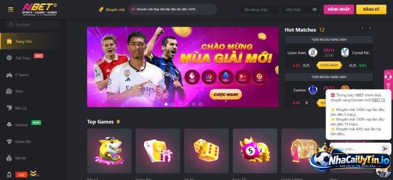 Nbet đi vào hoạt động từ khoảng năm 2015