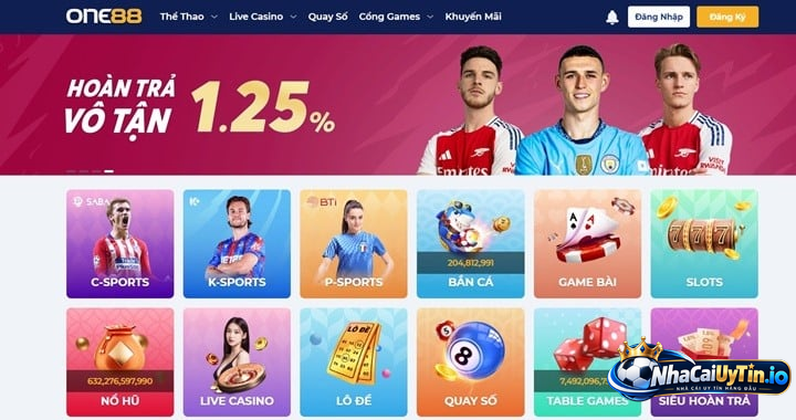 One88 là địa chỉ cá cược hấp dẫn tại Việt Nam