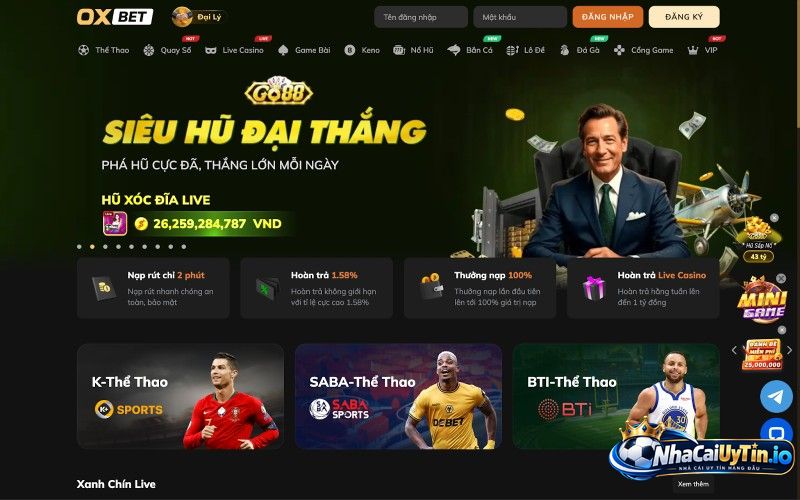 Oxbet có nguồn gốc từ châu Âu
