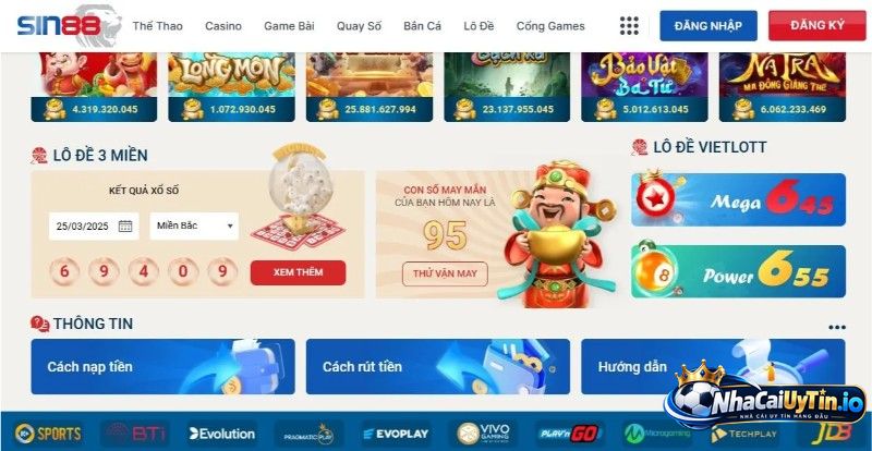 Sin88 nhanh chóng ghi dấu ấn tại Việt Nam nhờ sản phẩm đa dạng