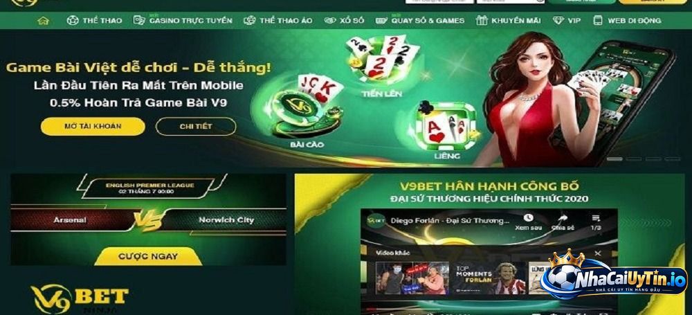 Giới thiệu tổng quan về nhà cái V9bet 